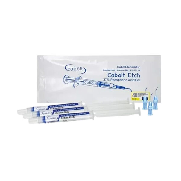 اسید اچ 37% پلیمری 3 سرنگی کبالت – Cobalt Etch 37%