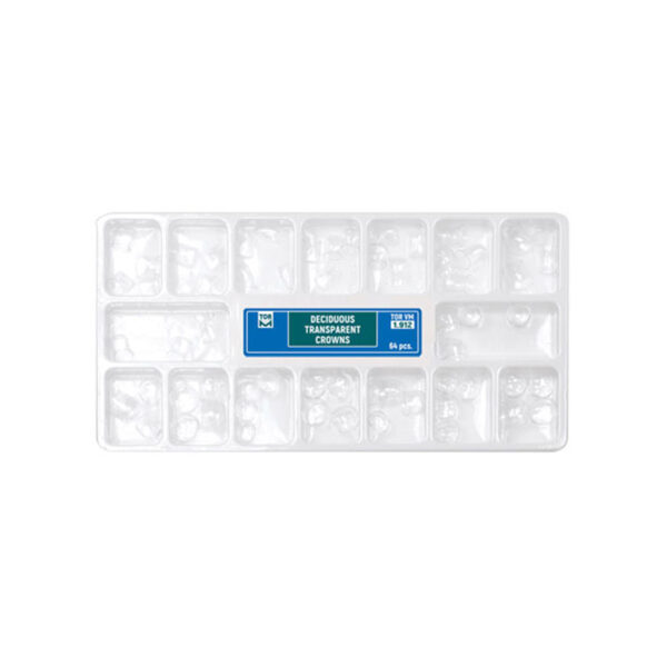 کیت روکش سلولوییدی اطفال TORVM – Transparent Crowns