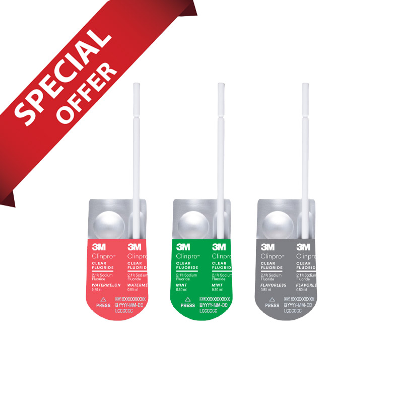 وارنیش فلوراید 3M – Clinpro Clear Fluoride Treatment