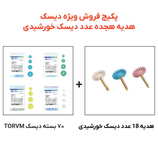 پکیج ویژه دیسک مرکزدار – TORVM هدیه دیسک خورشیدی