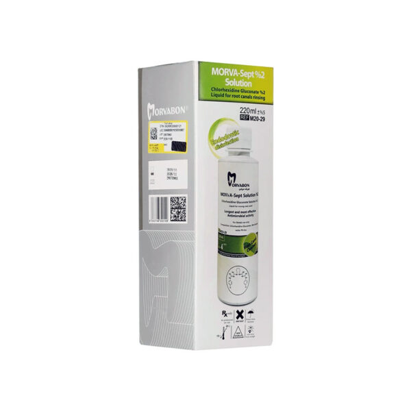 محلول کلرهگزیدین 2% 220 میلی لیتری مروابن Morvabon – Morva Sept