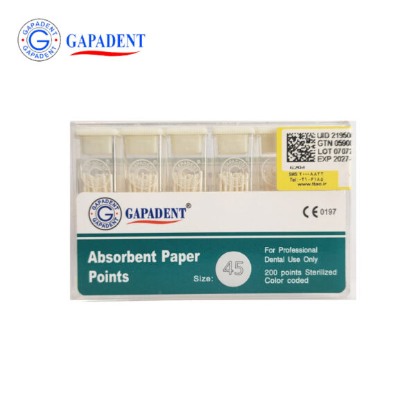 کن کاغذی 2 درصد سایز 45 – GAPADENT
