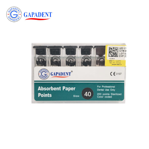 کن کاغذی 2 درصد سایز 40 – GAPADENT