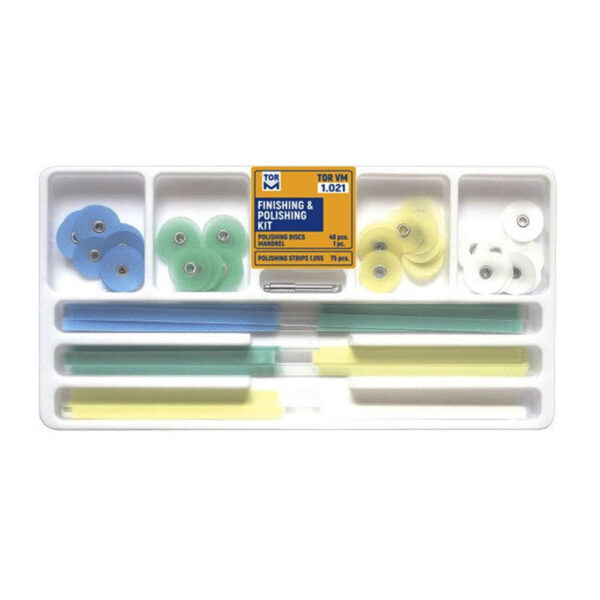 کیت دیسک مرکزدار و نوار پرداخت کامپوزیت TORVM – Finishing And Polishing Kit
