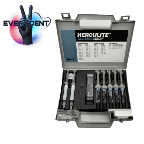 کیت کامپوزیت Herculite Classic Kerr شامل 5 کامپوزیت و باندینگ یونیورسال